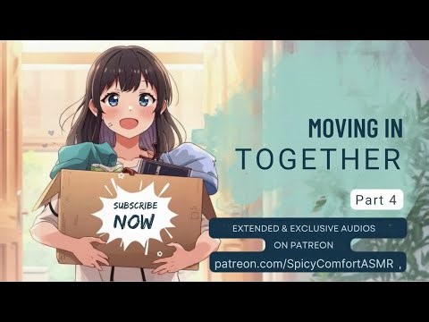 Moving In With You 💕 Part 4 | Cuddles, Pet Peeves, and Perfect Nights | F4A ASMR Roleplay | Domestic
