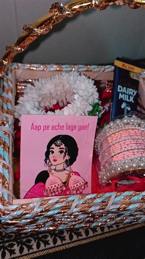 # **Eid Special Gift Basket – Only Rs. 2500** ✨ Looking for the *perfect Eid surprise*? 🎁 **Crafty Corner** brings you a beautifully curated **Eid Gift Basket** filled with festive love! 💚 Our basket includes: 🌸 Elegant **Bangles** 🌸 Fresh-style **Gajray** 🌸 Stunning **Jhumky** 🌿 **Mehndi** for the perfect Eid look 🍫 Delicious **Chocolate** 💌 A cute **Eid Card** 🧺 All packed in a gorgeous **gift basket** Perfect for gifting your **sister, best friend, wife, or loved ones** this Eid! 🌙 