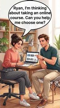 Choosing an Online Course 🎓 | Easy English Conversation (B1 Level)