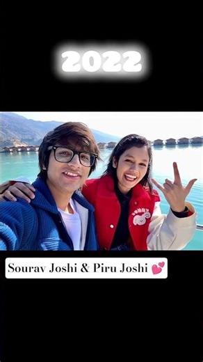 Sourav Joshi and Piru Joshi love video 💕📸 #love #lobestory#souravjoshivlogs #souravjoshi #cutecouple