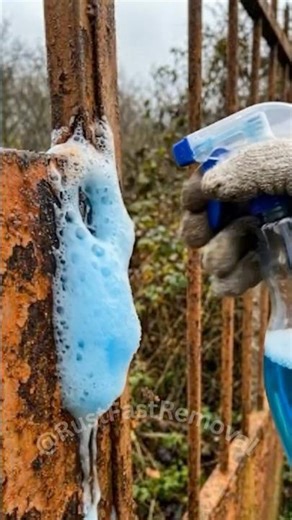 The Fastest Rust Removal I've Ever Seen #satisfying #restoration