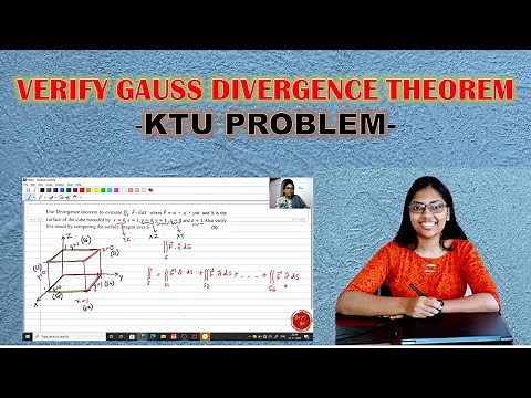 Gauss Divergence Theorem |Example Cube Problem |Vector Calculus #KTU #AMIE