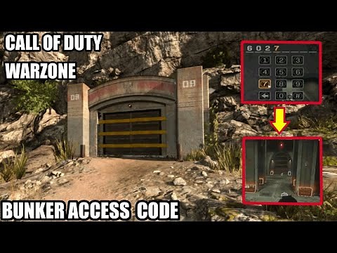 Warzone vault code and location -Park bunker