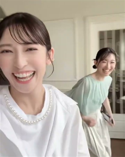 【山岸愛梨】動画のさーやんがパワフルすぎて一緒に撮影していて元気もらいました。笑