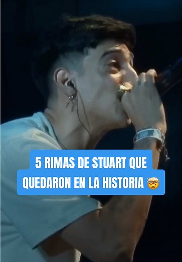 5 mejores rimas de Stuart que quedaron en la historia