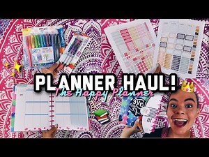 Mini Planner Haul!! NEW Happy Planner, Free Printables + More! // S A V ☼