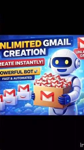 unlimited gmail creating bot #cybersecurity #termuxtools #cyberpunk#onlinesafety #coding #python
