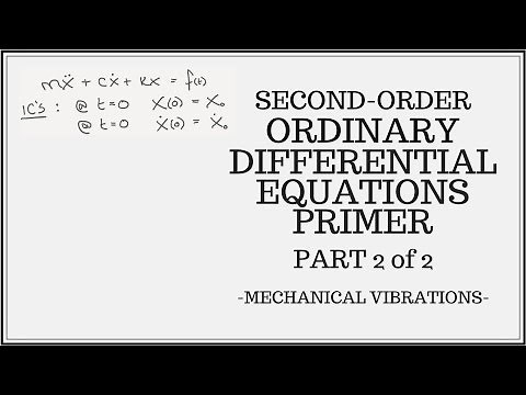 Differential Equations Primer (2 of 2) - Finding the Particular (Steady-State) Solution