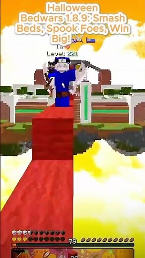 Halloween Bedwars 1.8.9 PvP – Spooky Bed Battles
