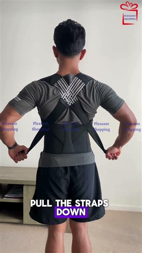 Back Posture Corrector Belt – Adjustable Shoulder & Back Support Brace