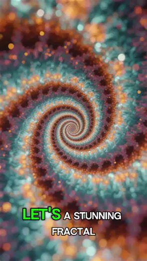 A Fractal in Motion - Let's a stunning fractal unfold in this hypnotic animation — where math meets art. Created using procedural generation, this piece visualizes the endless patterns that define fractal geometry. | Maze of Thoughts