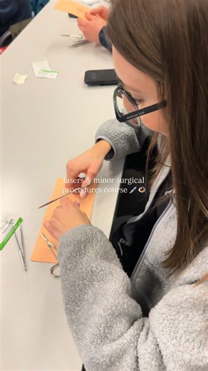 Julia Patricia on Instagram: "laser & minor surgical procedures course vlog 💉👁️ skills attempted: • suturing • IV, intramuscular, intradermal injections • radiofrequency lesion removal • chalazion removal (not pictured) laser procedures: • YAG laser capsulotomy • laser peripheral iridotomy • selective laser trabeculoplasty #optometry #optometrystudent #eyecare #univlog"
