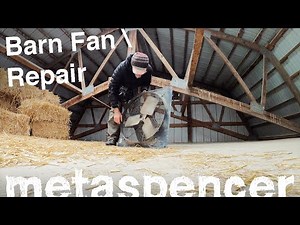 Barn Fan Repair, Replacing the Capacitor