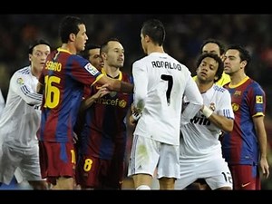 The dirty side of El Clasico Fights, Fouls, Dives Red cards