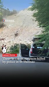 Three men were fatally shot by police in the St Thomas community of Poor Man’s Corner on Thursday morning. https://www.jamaicaobserver.com/2024/08/15/watch-three-break-suspects-killed-police-st-thomas/ | The Jamaica Observer