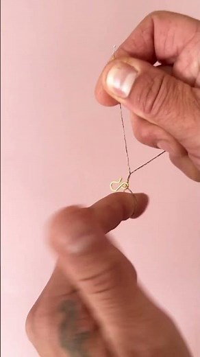 Comment faire un noeud facilement pour bracelets🩷 #diyjewelry #bracelet #macrame #colliers