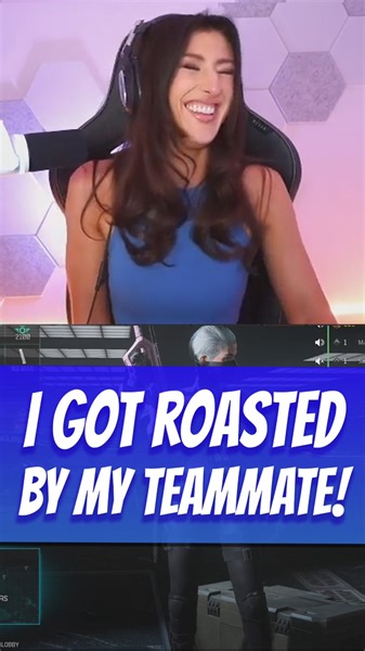 My random teammate ROASTED me! 😭💔 #gaming #girlgamer #streaming #funny | Minks