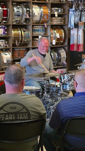 Jeff McAllister showing us his stick technique!