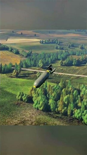 Clean Bomb Hit With Crazy Impact 💣🔥 #BombDrop #WarThunder #AirStrike