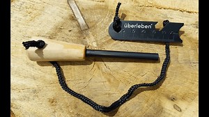 Watch überleben Ferro Rod Fire Starter Review | & Full Tutorial! on Amazon Live