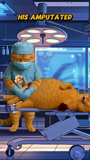 Reattaching Amputated Limbs #remix #facts #funny #cats