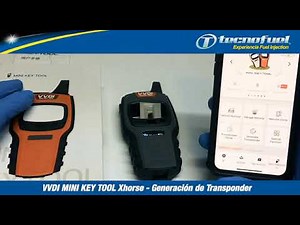 Generar transponder - Superchip XHORSE y VVDI MINI KEY TOOL