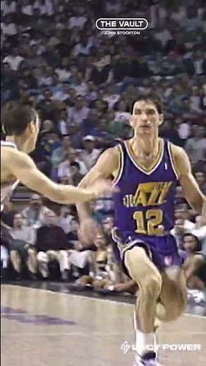 John Stockton in transition 🏀 | UTAH JAZZ