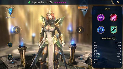 Lyssandra - HellHades - Raid Shadow Legends