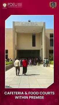 PDEU | Campus Life | Admissions Open 2024