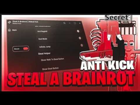 New Steal A Brainrot Script! Instant steal plus aimbot 2026