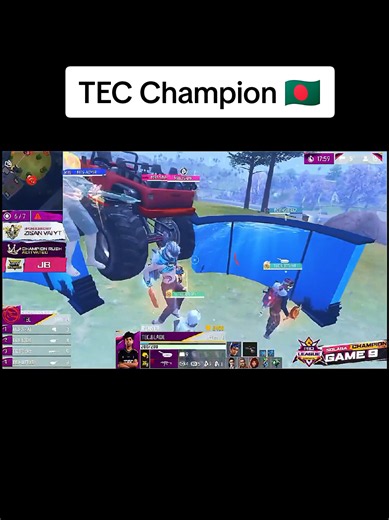 TEC Champion Bangladesh Free Fire | TEC Champion 🇧🇩