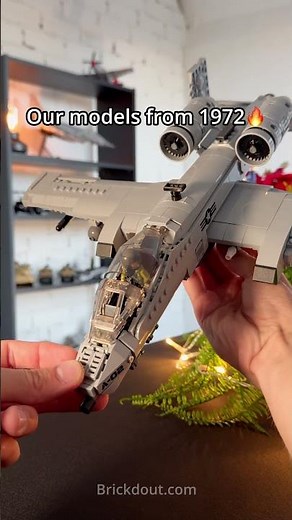 Would you build this a-10 model?#legomilitary #aviation #legoarmy #usaf #warthunder