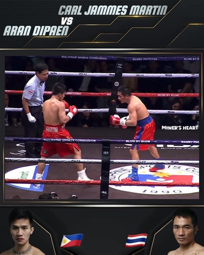 61K views · 885 reactions | Carl Jammes Martin "Latest fight" vsAran Dipaen"Tank build" "Every punch of the fight" #ThrillaInManila2025 #boxing #CarlJammesMartin #igorotak | Miners Heart | Facebook