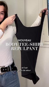 Découvrez le nouveau Body Teeshirt Repulpant 🖤 LE Body qui sublime votre silhouette, 100% confortable avec sa matière effet peau de pêche, ultra agréable au porter ✨ - Effet galbant - Silhouette sublimée - Sans couture ni armature Disponible uniquement sur yade-paris.fr ✨ | Yade