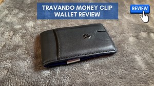 Watch TRAVANDO Money Clip Wallet Review on Amazon Live