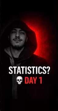 Day 1: Statistics for Data Science 💀 | What is Statistics? (Beginner to Pro) #datascience