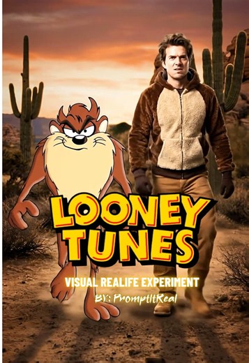 Bugs Bunny - in real life🐰💛 Cartoon vs AI reality #looneytunes #liveaction #bugsbunny #nostalgie #fyp