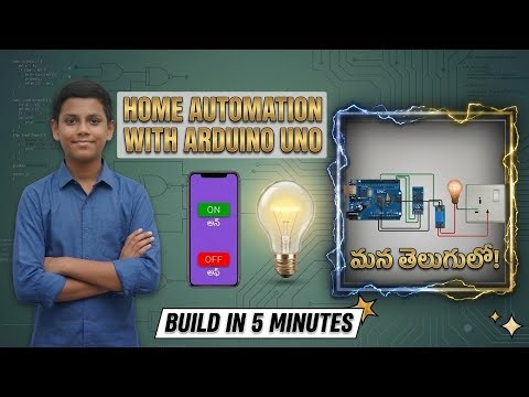 How to make mobail control light/Home automation with arduino/Creative Experiments