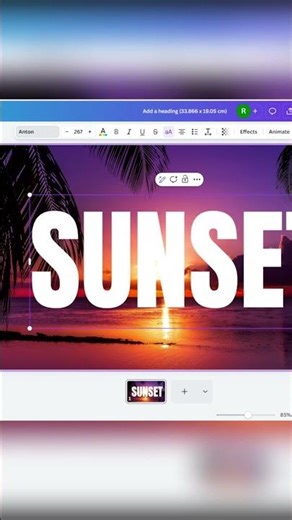Create Smooth Fading Text in Canva (Easy Gradient Transparency Method) #CanvaDesign #TextFade
