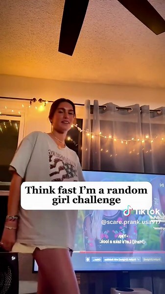 Random Girl Scare Prank Challenge Gone Wrong