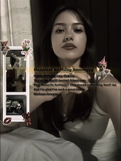 Happiest birthday meraa cutuuu saa babyyy hammyyyy🥹🤍🤍 @🫶🏻سویٹ♡❤️‍🔥 You're the most purest, sensitive, strong and extrovert person!💗 She's my pyaara sa baby🥹🤍 a chapter that turned my life to a beautiful life🫠🤍✨ she's my supporter, mere dil ka tukraaaa😸💗 and even I found a thousand of people they can't be hamma for mee☹️💗💗 hamna ko mere barein mein sab pata everything..!🥹💗 ap mere jigur ka tukraaa meraaa cutuuuu saa babyyy meriiiii hamnaaaaa😭♥️ HAPPIEST BIRTHDAY MYY HAMMYYY MWHA