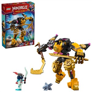 LEGO NINJAGO Arin’s Spinjitzu Battle Mech Building Toy - Ninja Building Set for Kids, Ages 7 - With Arin, Baby Ryu, & Villain Minifigures - Gift Idea for Boys, Girls, & Dragons Rising Fans - 71839
