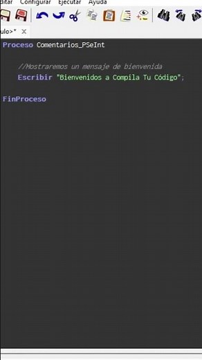 Cómo usar comentarios en PSeInt