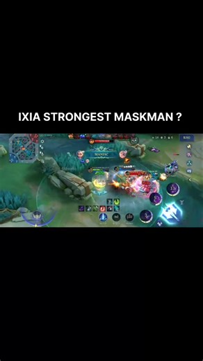 #mobilelegends #shorts IXIA STRONGEST MASKMAN?