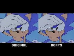 Sonic CD Opening Movie 60FPS Interpolation With AI [Smooth Games Project]
