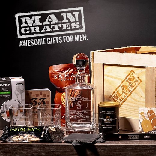 5.7K reactions · 771 shares | For a totally unique gift this holiday season, you can’t go wrong by getting his mitts on these gifts. | Man Crates | Facebook