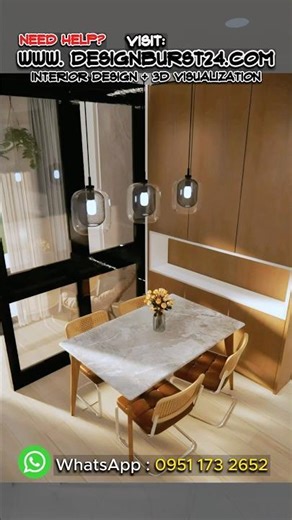 Modern Dining Room Makeover | Sleek & Stylish #interiordesigntips #highlights