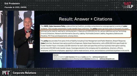 2024 MIT Digital Technology and Strategy Conference: Lightning Talk - SWIRL | ILP