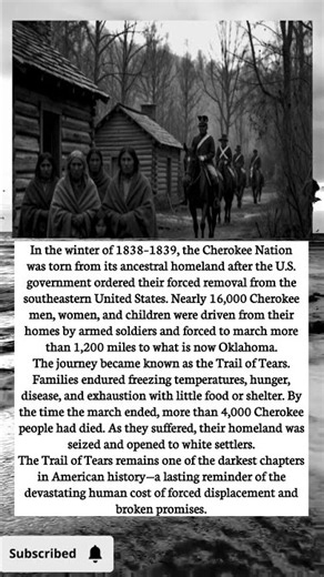 The Trail of Tears: How 4,000 Cherokee Lives Were Lost | America's Darkest Chapter
