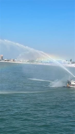 Whether on land or on the water, our crew members are ready to respond to whatever emergencies arise. Here’s a look at our Fire Boat 44, which is stationed on Clearwater Beach. If you think you’d love to join our team, we’re starting our search for the next recruit class later this month. | Clearwater Fire & Rescue Department